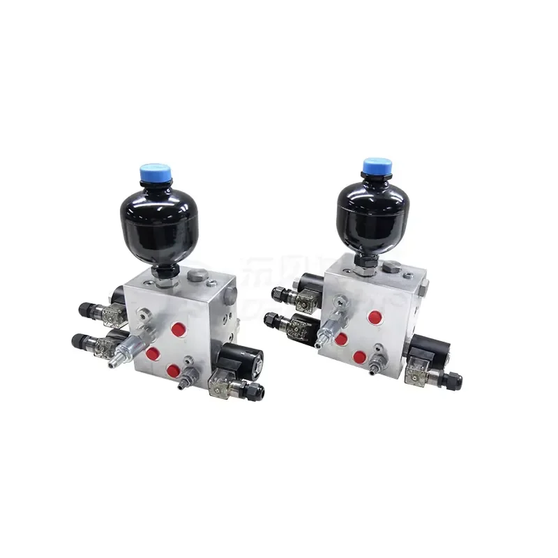 Solenoid Operated Control 2 Positions 3 Way 4 Way Hydraulic Oil Fluid Quick-connector pilot Valve