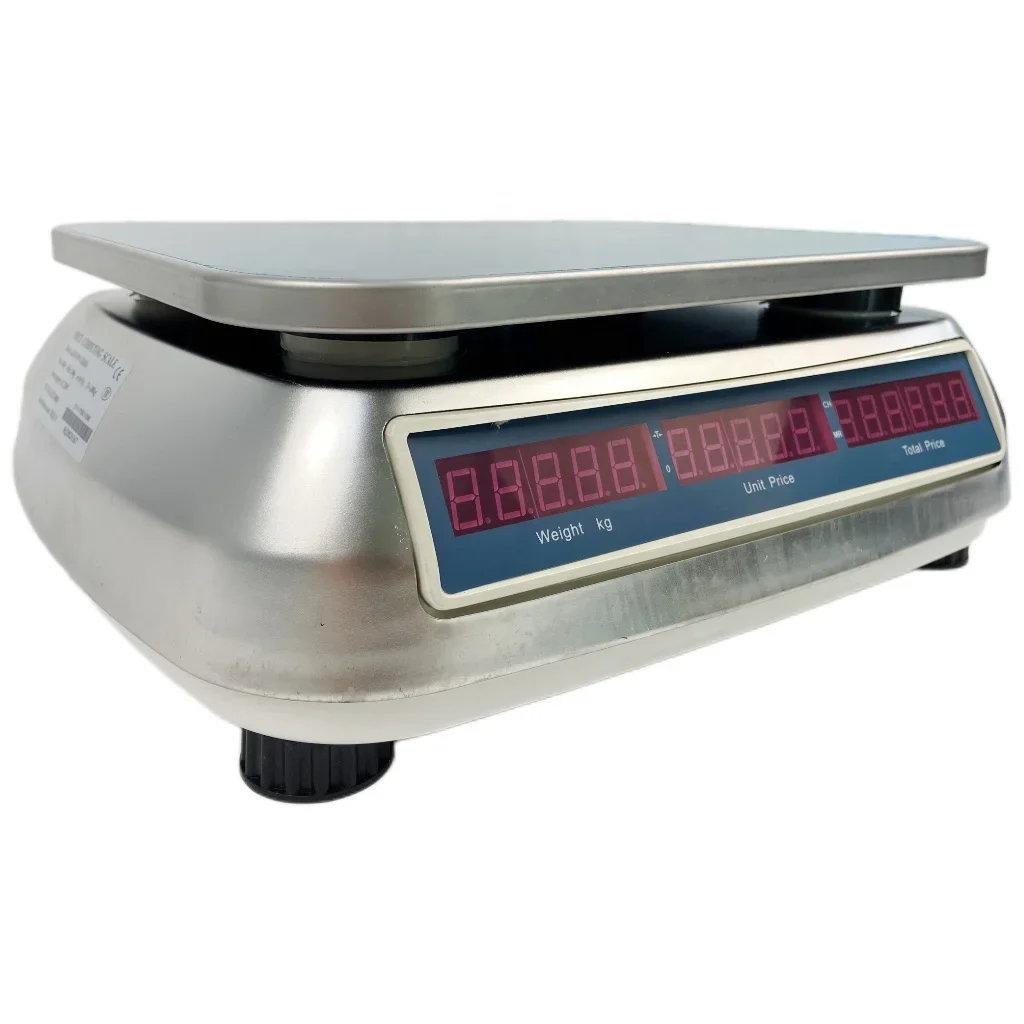 

China Electronic 30kg Waterproof Price Computing Scale 15kg Pricing Scale