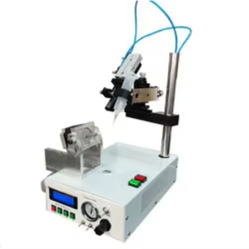 Dispensador de mesa de pegamento rotativo Circular automático de alta calidad con componentes de motor y núcleo de rodamiento