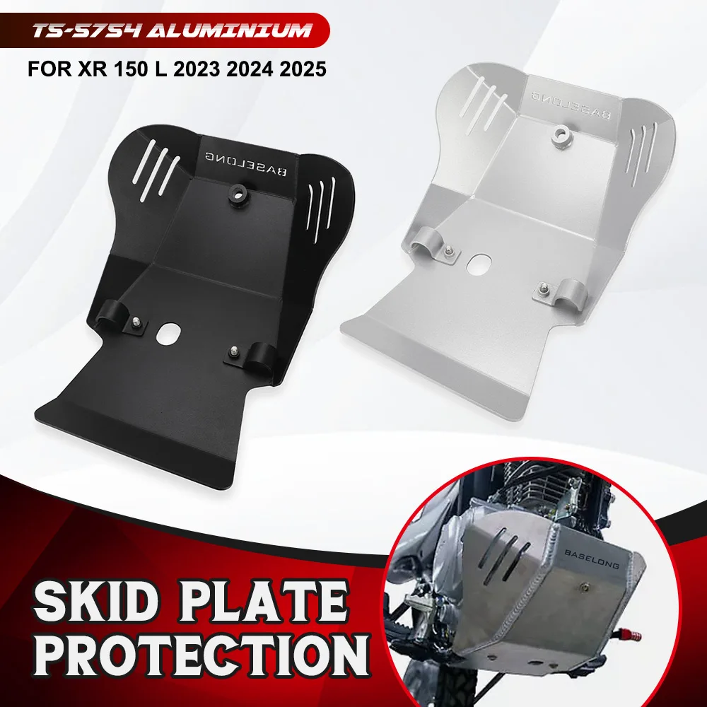 

For HONDA XR150L 2025 XR 150 L 2014-2024 Motorcycle Lower Engine Protection Base Chassis Cover Skid Plate Belly Pan Protector