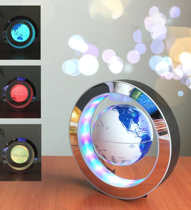 Magnetic Levitation Globe 4-Inch 6-Inch Office Desk Decoration, Living Room And Office Decorations, Birthday And New Year Gifts