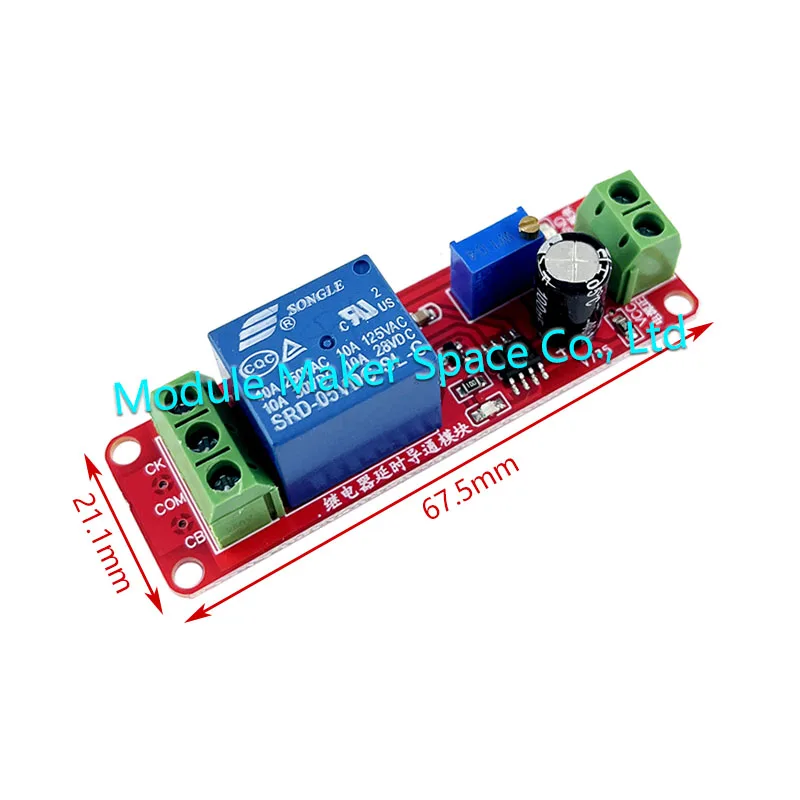 NE555 DC 5V 12V Time Delay Relay Time Relay Shield Timing Relay Timer Control Switch Car Relays Pulse Generation Duty Cycle