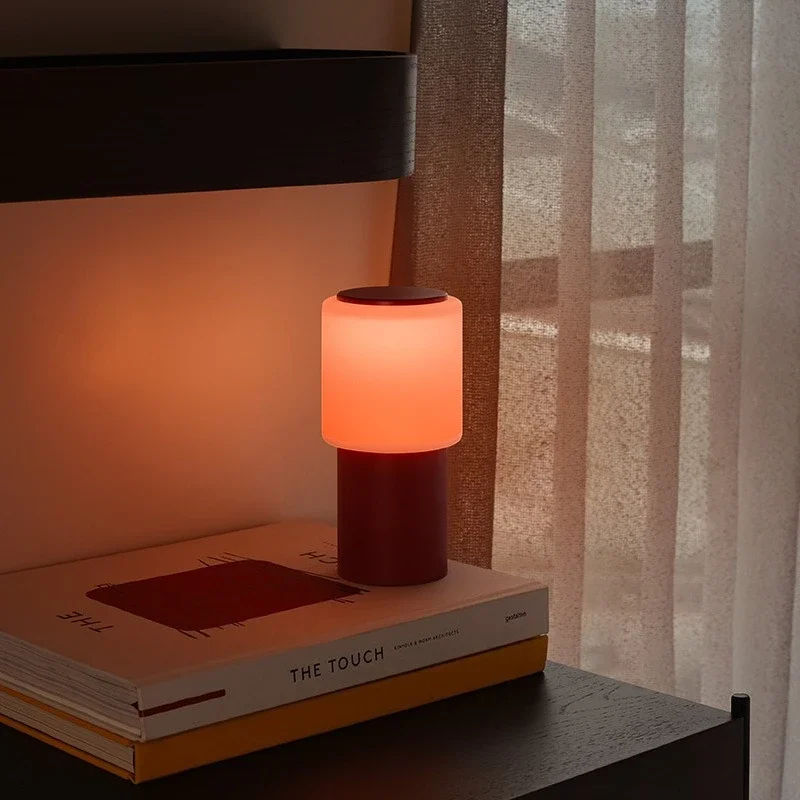 New Sunset Lamp Bedroom Desktop LED Ambient Light Creative USB Rechargeable Sunset Night Light