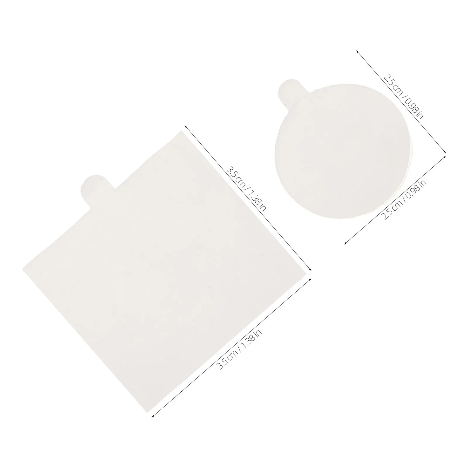 80Pcs Clear Double Sided Tablecloth Clips Tape Self Adhesive Removable Mounting Tape Windproof Holder for Outdoor Parties