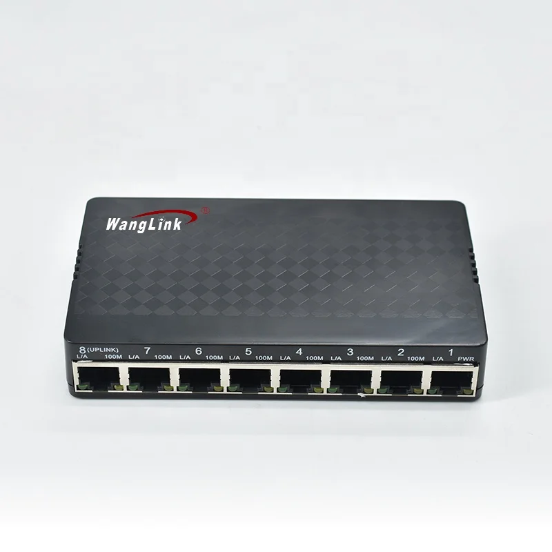 

Wanglink New Version 8 Port 10/100Mbps Reverse POE with Selectabl POE Out RPOE Switch