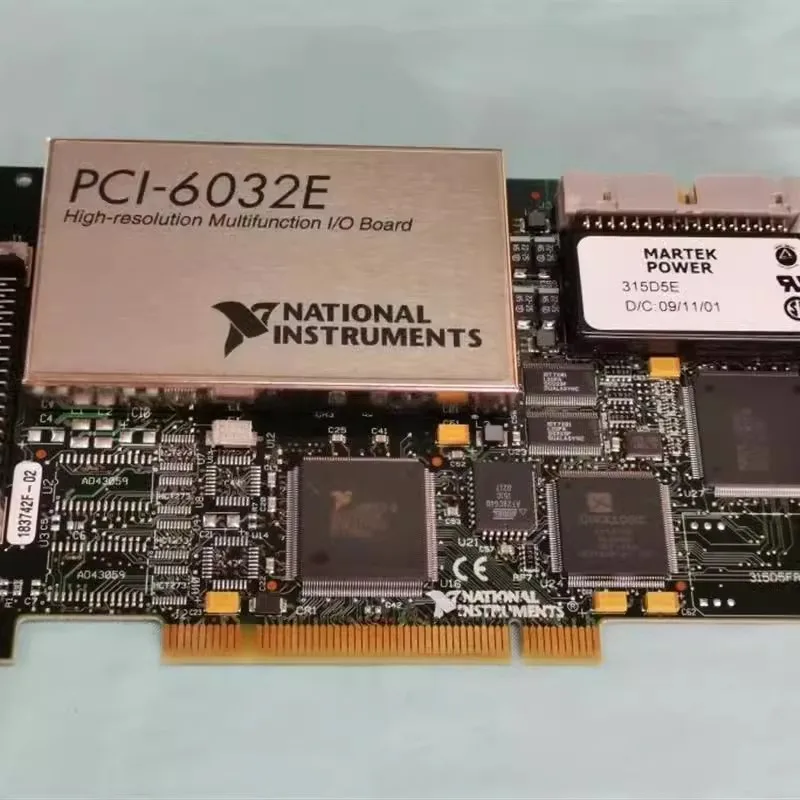 US NI PCI-6032E 16-channel Analog Input Multi-function Data Collection Card