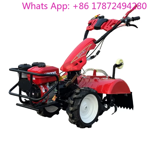 4 Wheel Drive Power Tiller Multifunctional Farm Cultivator Garden Tillage Machine for Sale Deposit