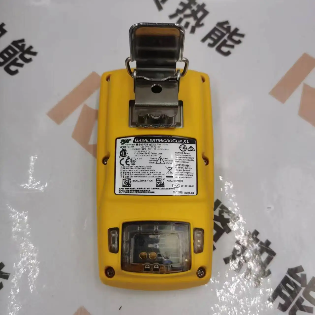 2025 هانيويل هانيويل-BW-MicroClip-XL أربعة كاشف غاز محمول