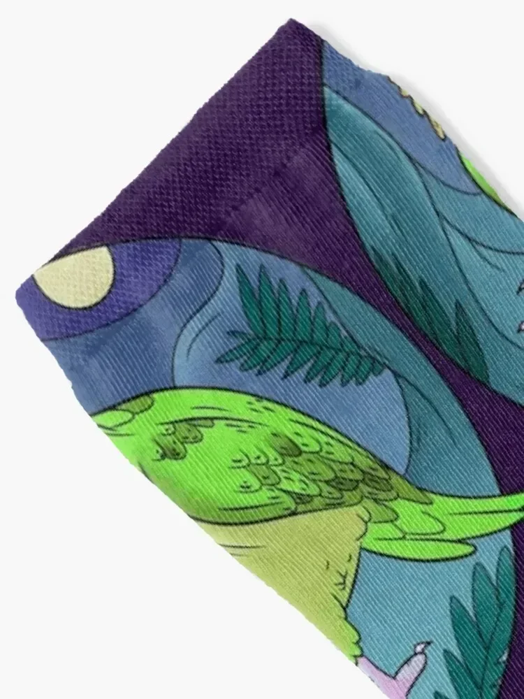 Kakapo Socks set floral cool tennis Socks Girl Men's