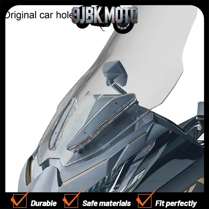 

For ZONTES 368E /350E Motorcycle Windscreen Retrofit Accessories Windshield Covers Screen Motorbikes Heighten Deflector