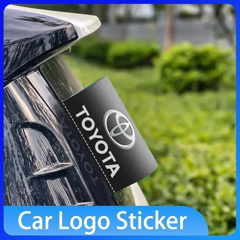 سيارة الإبداعية شخصية الديكور شعار السيارة ملصق لتويوتا بريوس أفينسيس Rav4 أوريس يارس فيرسو لاند كروزر كامري هايلاند #1