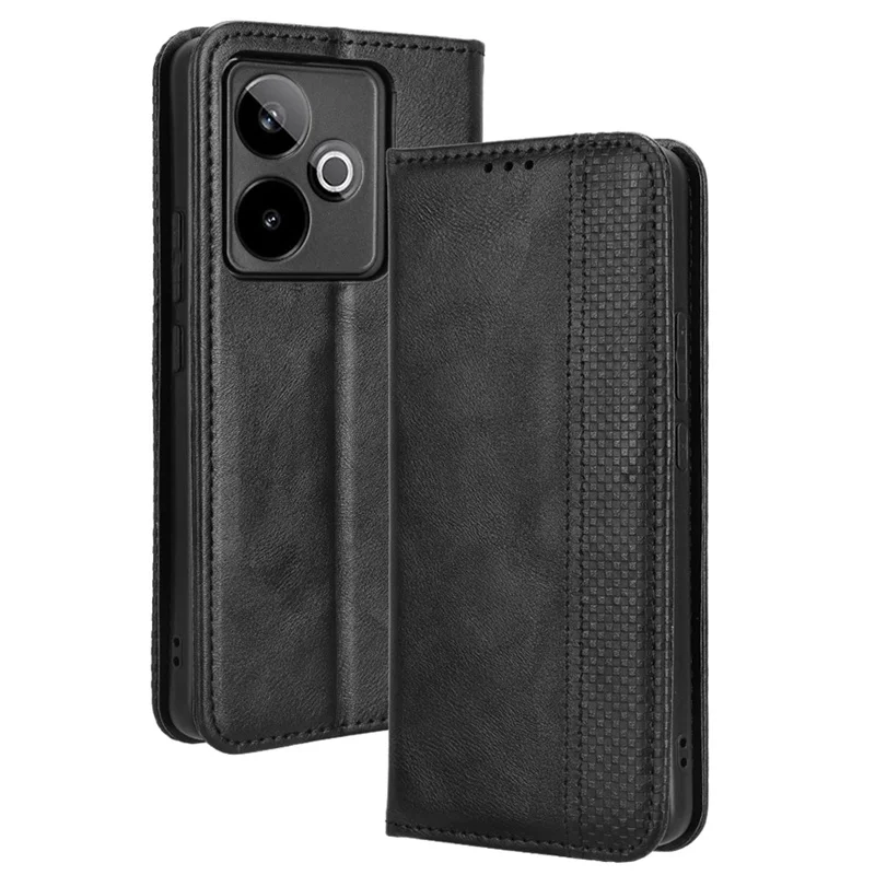 ل ممن لهم Realme GT 7T 5G الفاخرة محفظة جلدية الوجه المغناطيسي الامتزاز الكامل حامل الحال بالنسبة ممن لهم Realme GT 7 5G جراب هاتف #5