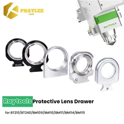 Praylee Original Raytools Laser Protective Windows Base Seat for T240S/BM109/BM111 Fiber Cutting Head Lens Seat Glass Holder