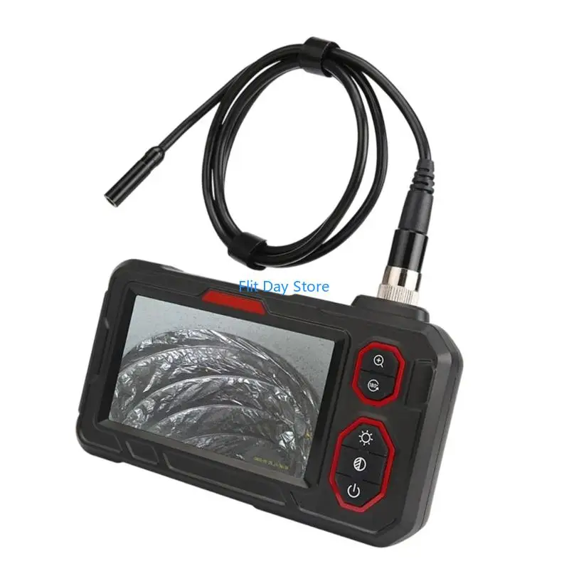 F92C IP67 Inspection Camera with Display Rechargeable for Narrow Area Service Work