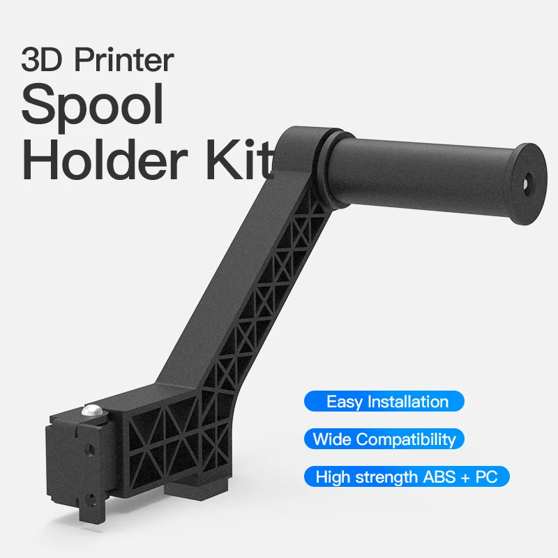 Creality 3D Printer Spool Holder Kit Pro PLA Filament Holder Kit Rotatable for Ender-3/Ender-3 V2/Ender-3 Pro /CR-10 Smart