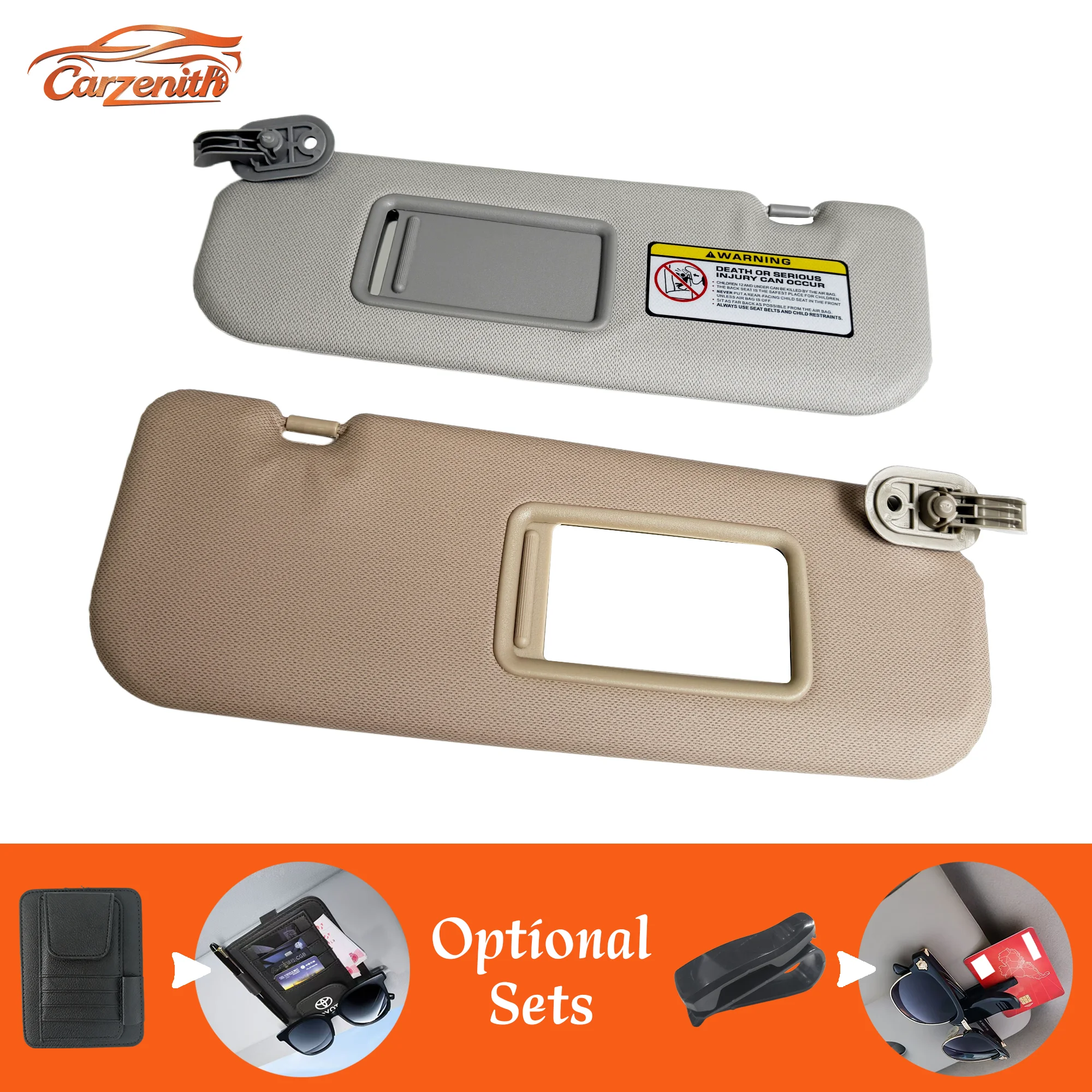 Carzenith Sun Visor For Hyundai Elantra /Nitra Avante MD Sedan Coupe 2011 2012 2013 2014 2015 Sunvisor G4NBF