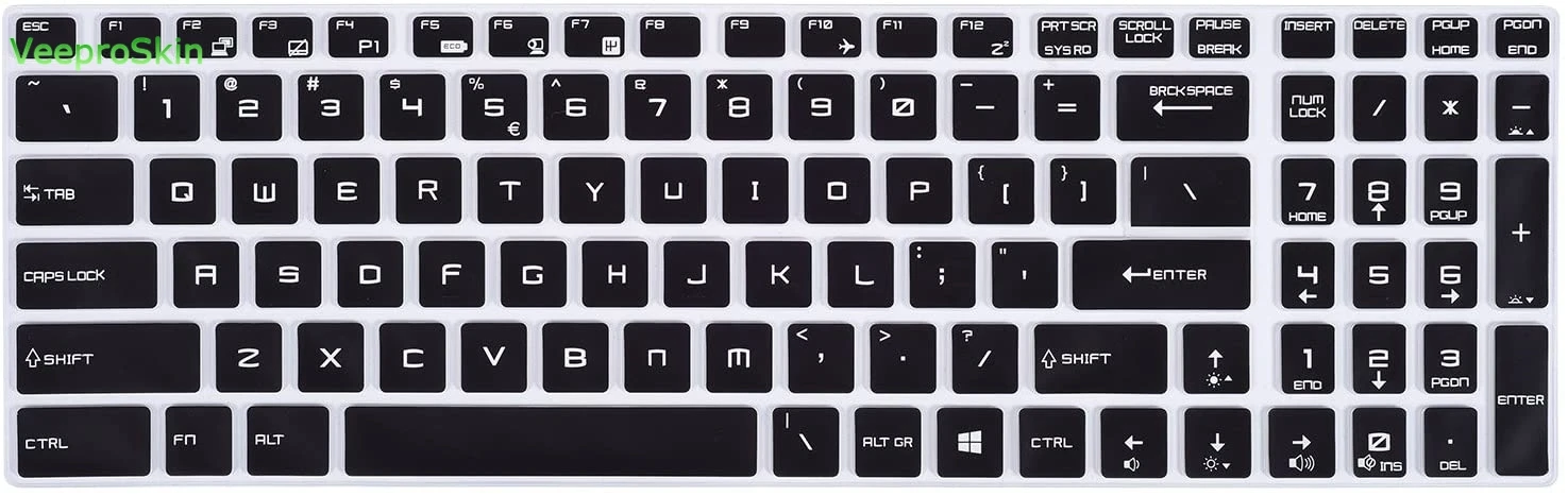 17.3 15.6 Laptop Keyboard cover Protector for MSI GL62M GT62VR GF62VR GE63VR GS63 GS63VR GP62 GL72M GF72VR GV72 GP72 GS73 GS73VR