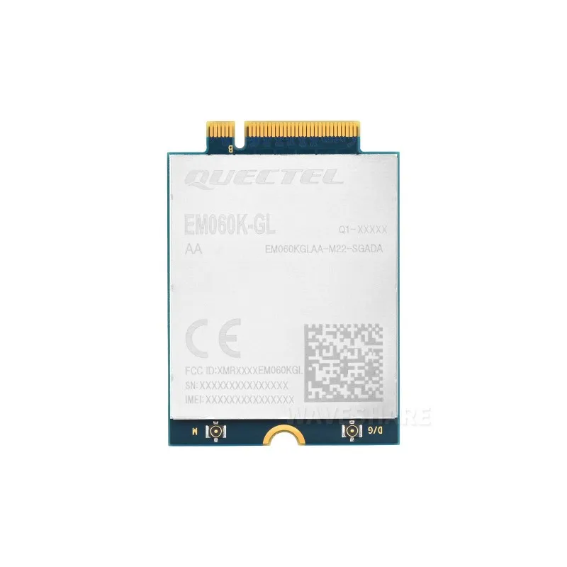 Original Quectel EM060K-GL 4G LTE Cat 6 Module M.2 Interface Global Bands GNSS GPS for IoT Router Gateway