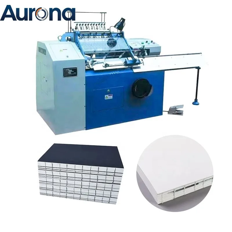 【Industrial】Automatic Paper Sewing Machine PLC Textbooks Notebook Exercise Thread Threading Machine Book Sewing Machine