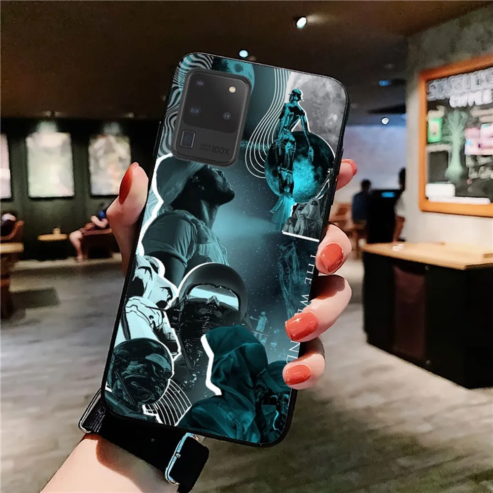 Singer The W-Weeknd Phone Case Silicone PC+TPU For Samsung S10 20 30 22 23 24 Plus Lite Ultra Cover