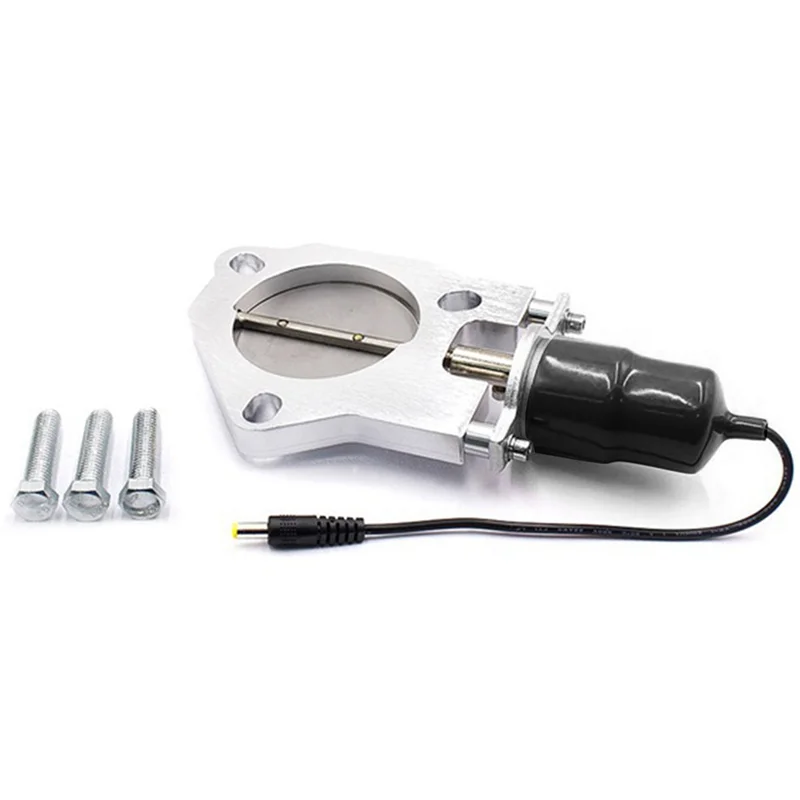 2X für General Motors, modifiziertes Aluminium, elektrisches Steuerventil, Auspuffrohr, Endhals (anwendbar auf 7,6 cm)