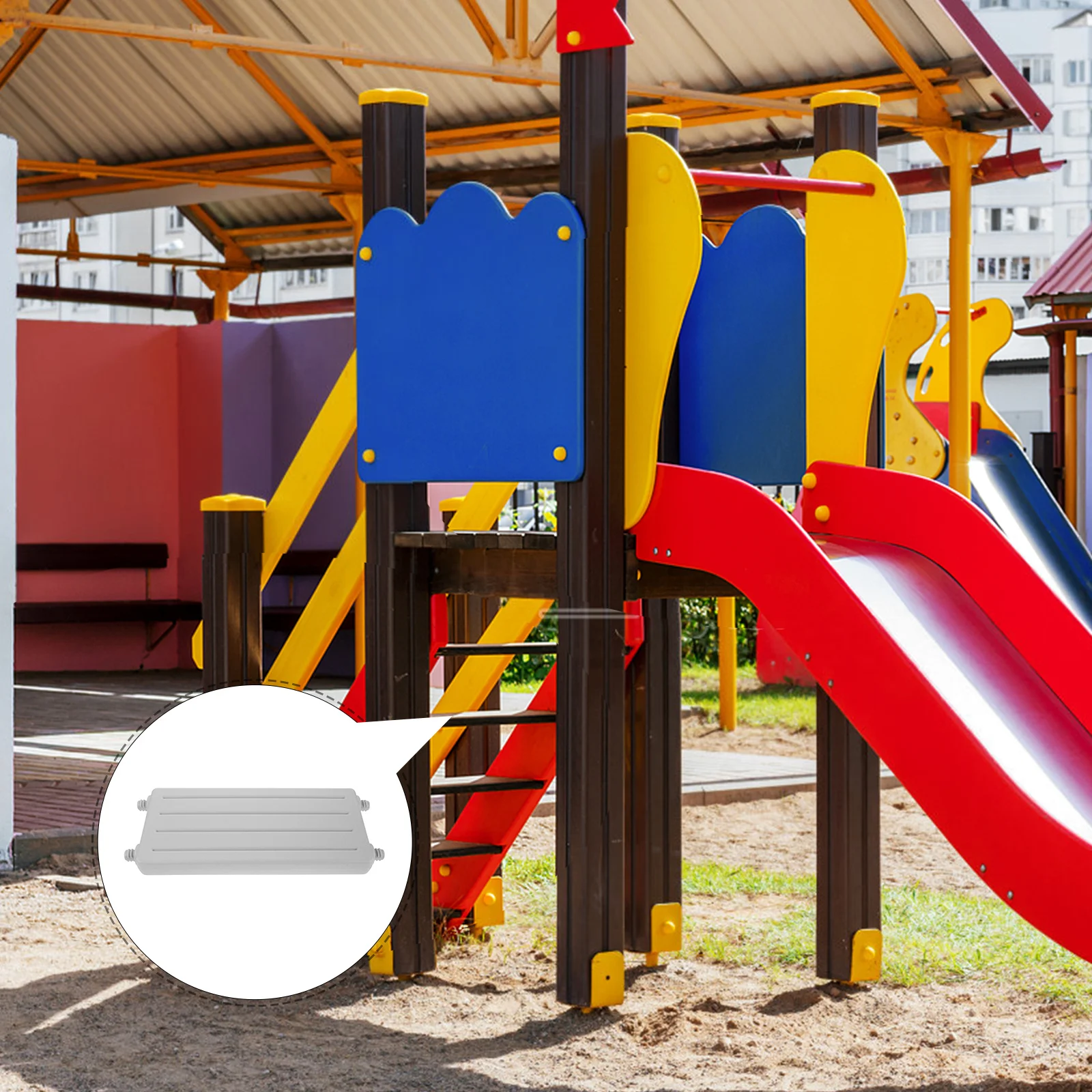 

Kids Slide Replacement Heavy Duty Plastic Footrest For Children Playground Equipment Anti-Slip Outdoor Indoor Playset Step -