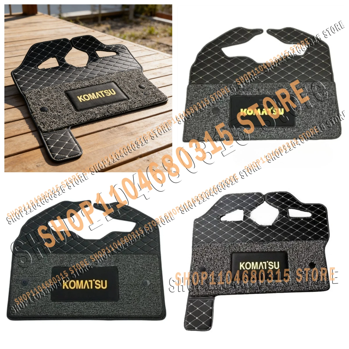 Excavator Parts for Komatsu Cab Mat Floor Glue PC200 PC210 PC240 PC300 PC360-7 -8 PC200-8 -5-6-7 High Quality Flooring Cab Mat