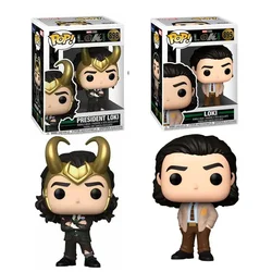 FUNKO POP Marvels The Avengers Loki 895# PRESIDENT LOKI 898# Action Toy Figures Dolls Vinyl Figure Model Gifts Toys for Children