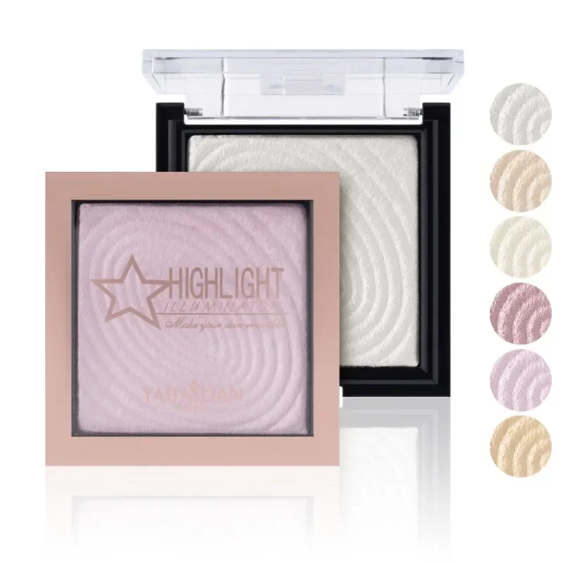 EOEKKY Monochrome Water Ripple Contouring High Light Nose Shadow Powder Plate Face Brightening Natural Contouring Shadow Plate