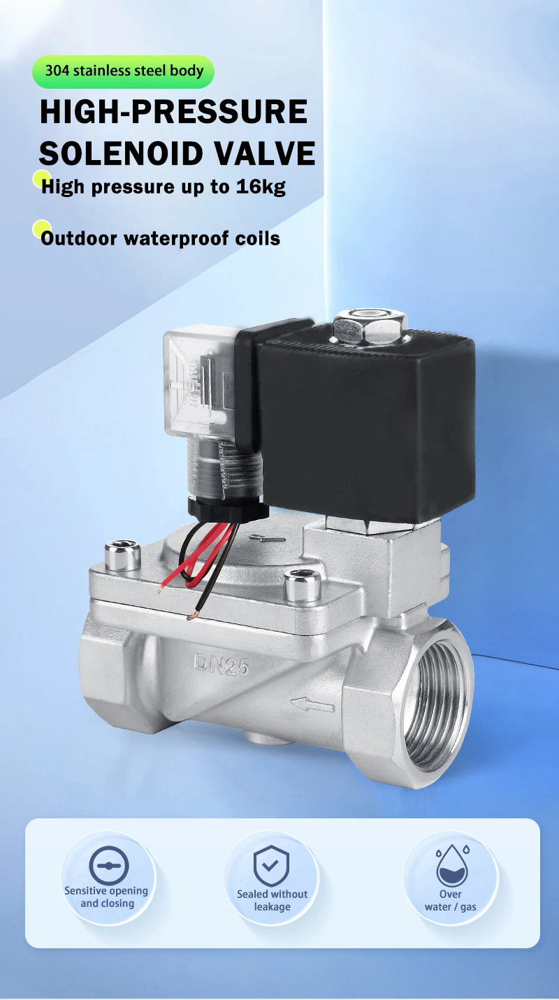 Detalhe 2 de Válvula solenoide Factory Direct Água e vapor