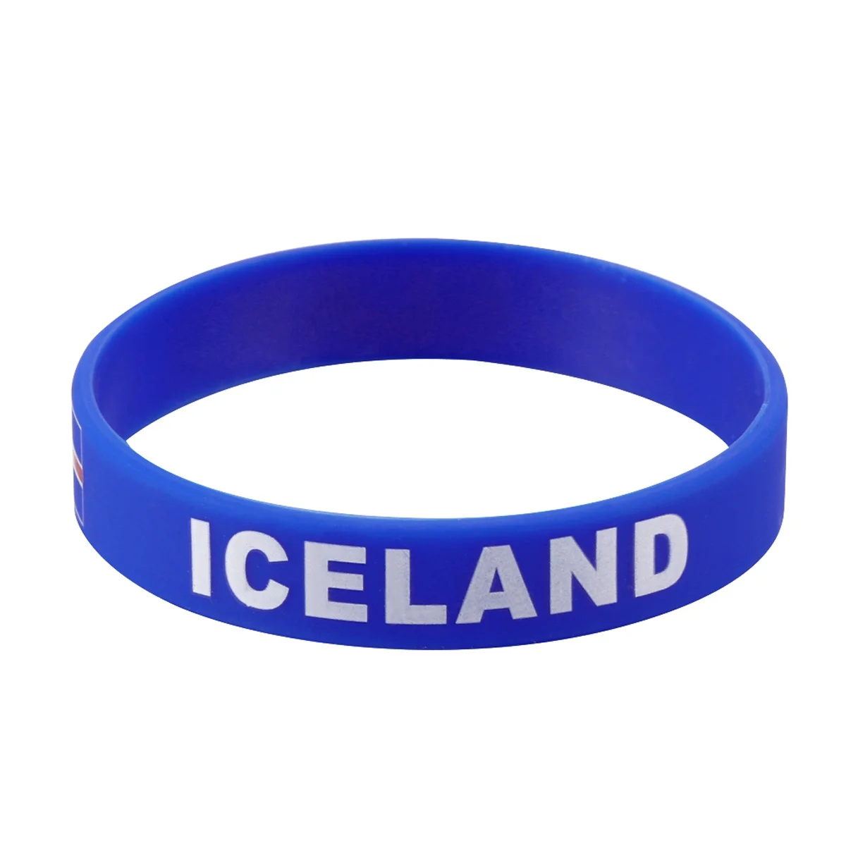 

6 Pcs Silicone Bracelet Flag Decorative Wristband Wristbands National Event Football Bulk Country