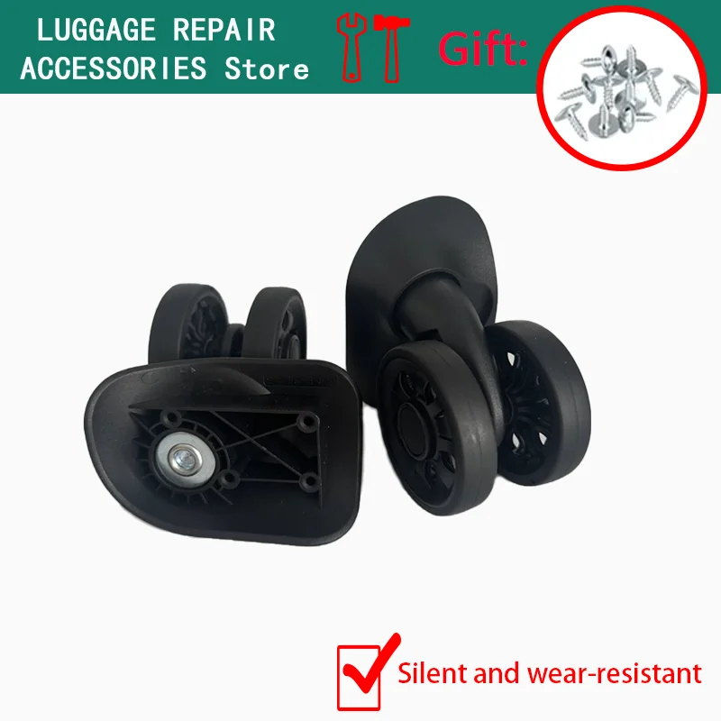 

Trolley Suitcase Wear-Resistant Universal Wheels Accessories Password Suitcase Silent Shock-Absorbing Wheels Universal Wheels