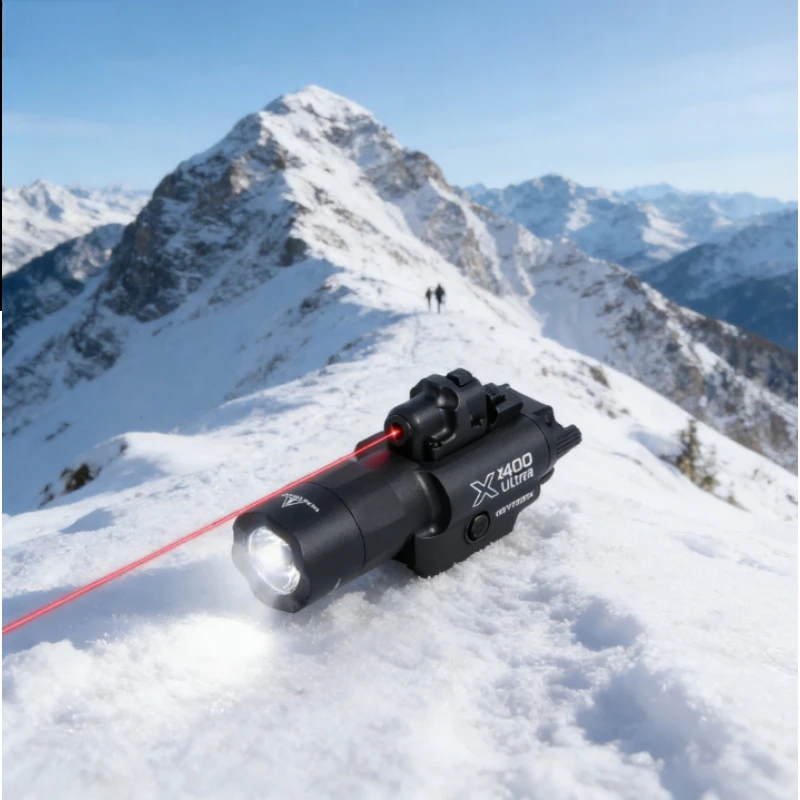 

Тактический фонарь X400U с зеленым лазерным целеуказателем, крепление на 20-мм планки, для страйкбола, охоты и ночных игр
