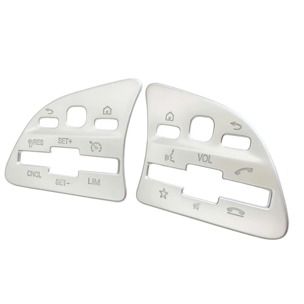 Car Steering Wheel Button Sticker Trim Cover Fit For Mercedes Benz A B C E Class GLA GLB CLA W177 W247 W205 W213 H247 X247 C118