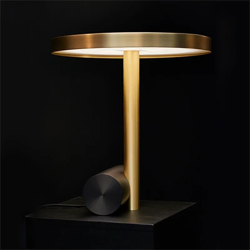 SEAN Contemporary Nordic Creative Gold Table Lamp LED Desk Lighting for Home Bedroom Decoration