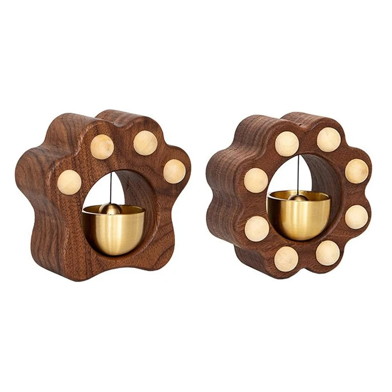 AA51 Shopkeeper Bell For Door Opening,Door Chime For Business Entering Attached Wooden Doorbell,Decoration For Entrance