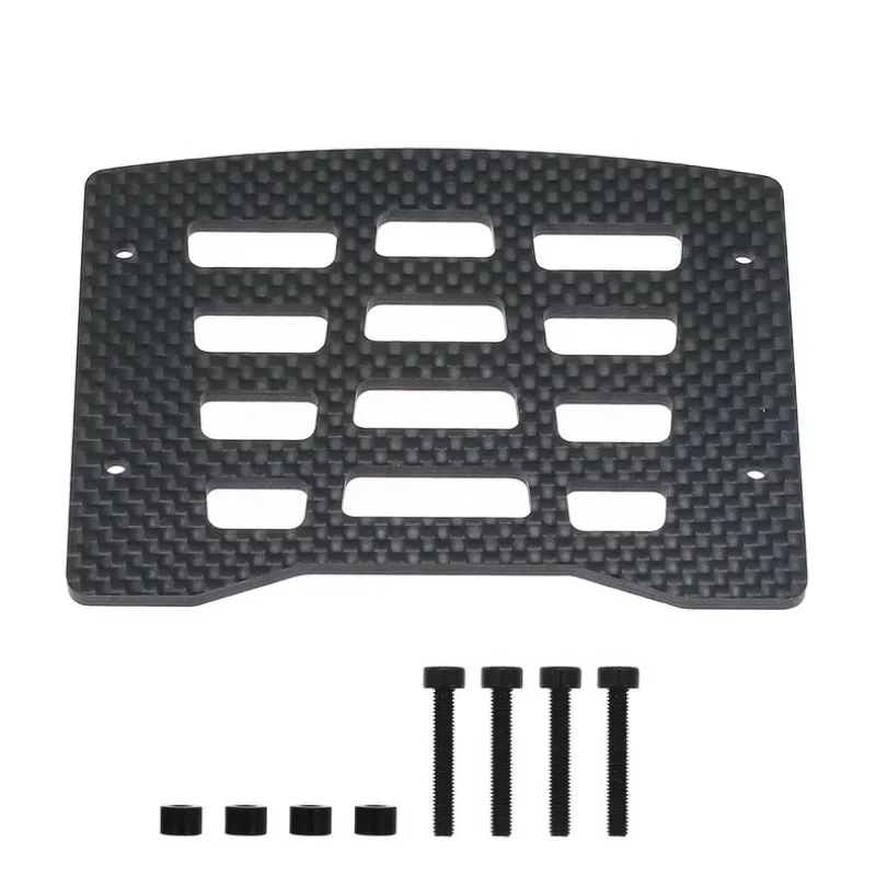 Carbon Fiber Roof Rack for ARRMA 1/14 Mojave Grom Scratch Resistant Luggage Rack with Reinforced Protection RC Car Upgrade Part