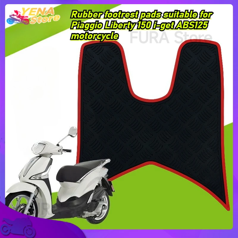 

Suitable for Piaggio runny nose Liberty150 i-get ABS125 motorcycle footrest rubber footrest motorcycle accessories