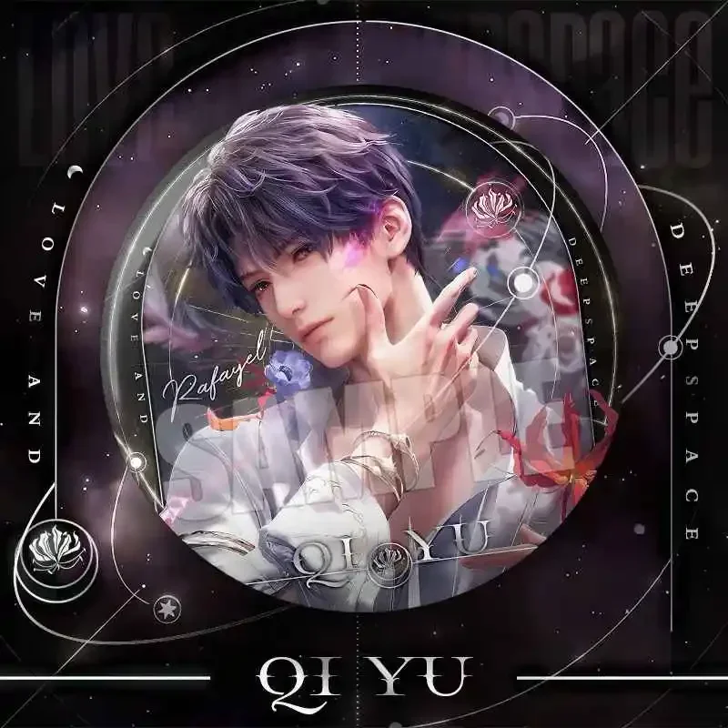 アニメ愛とディープスペースゼイン・ラファエル・シラス・ザビエルコスプレバッジブローチピンベッド漫画ペンダントコレクション