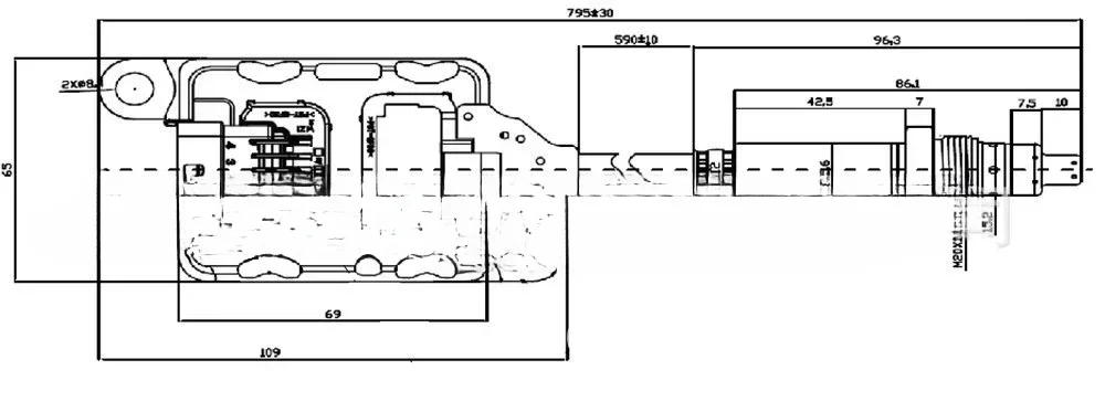 Sensor de oxígeno y nitrógeno, A0009059803