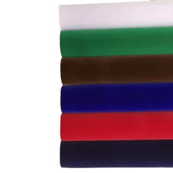 Rollo de tela de papel tapiz flocado autoadhesivo de 45cm x 1m/2m/3m/5m de espesor, rollo de tela de terciopelo adhesivo 3D para decoración del hogar DIY