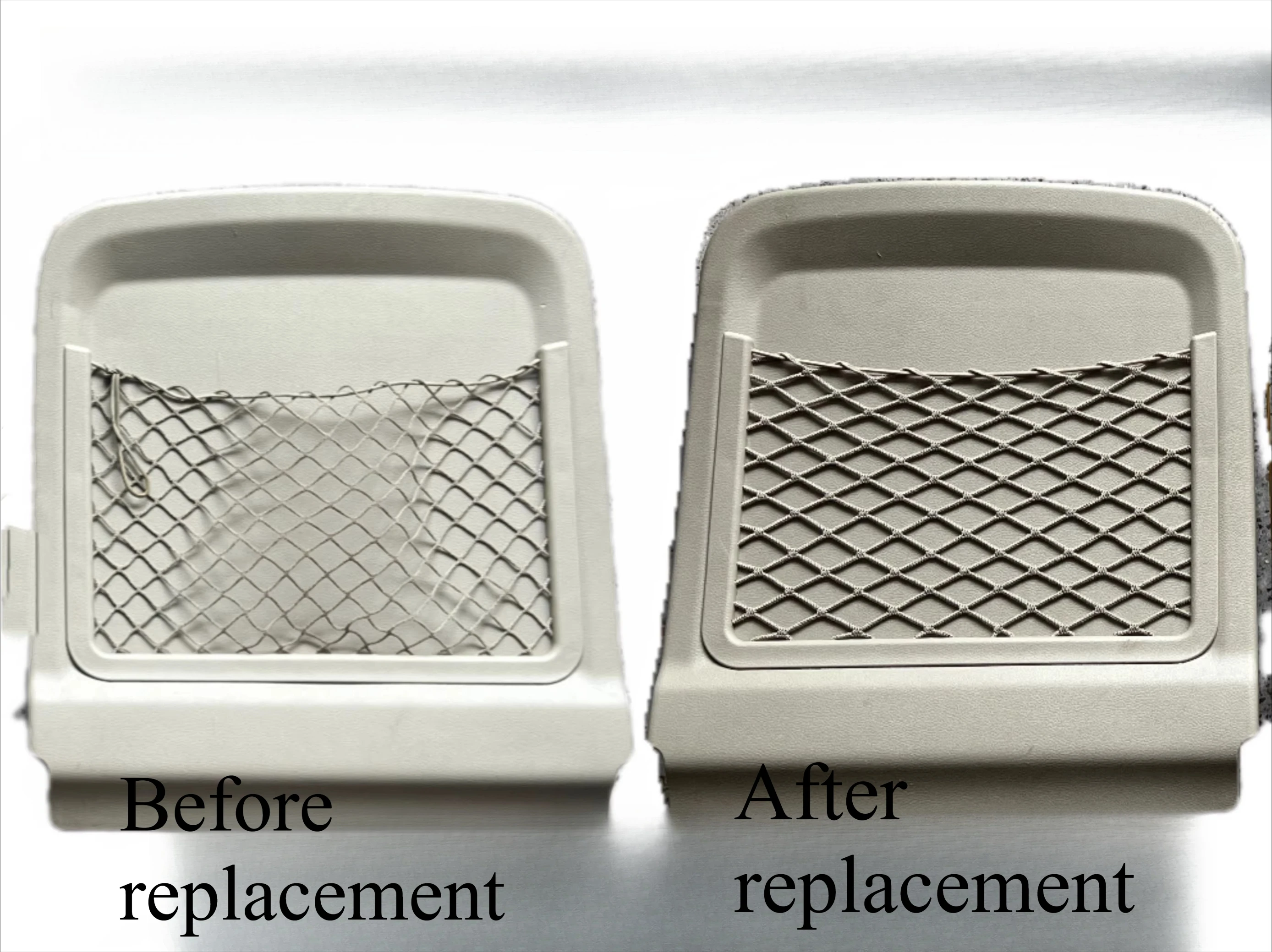 For SUBARU Legacy Seat back net pocket Upgrade to the high elasticity version