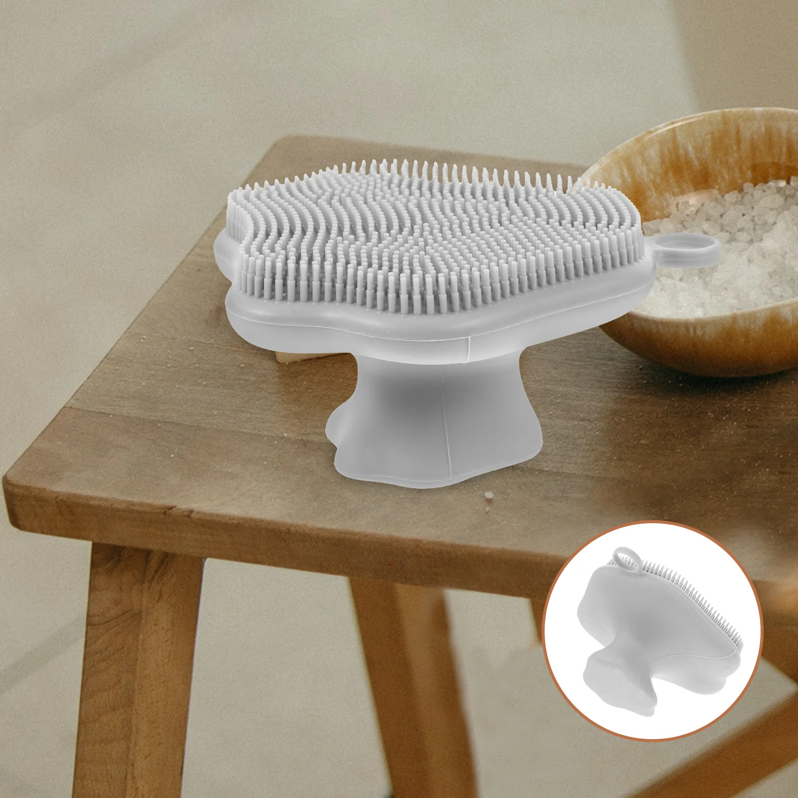 Siliconen gezichtsborstel Zachte haren Diepe reiniging Peeling voor vrouwen Gezichtsreinigingshulpmiddel Zachte huidverzorging Douchelichaam