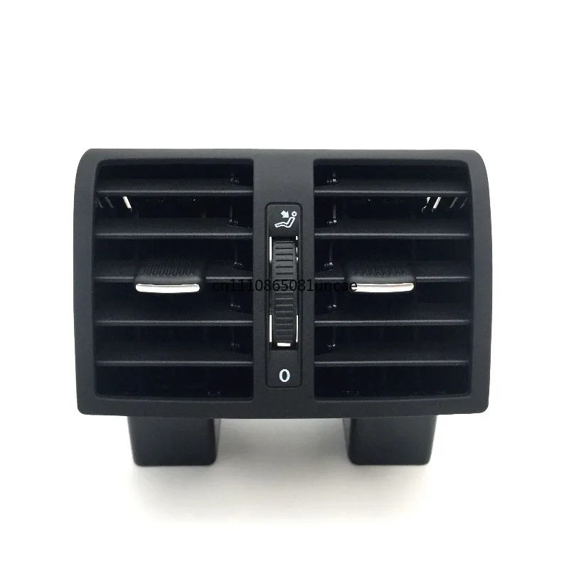 For VW Touran 2005‑2015 Center Console Rear Air‑Condition Vent Armrest Box Rear Air Outlet Grille