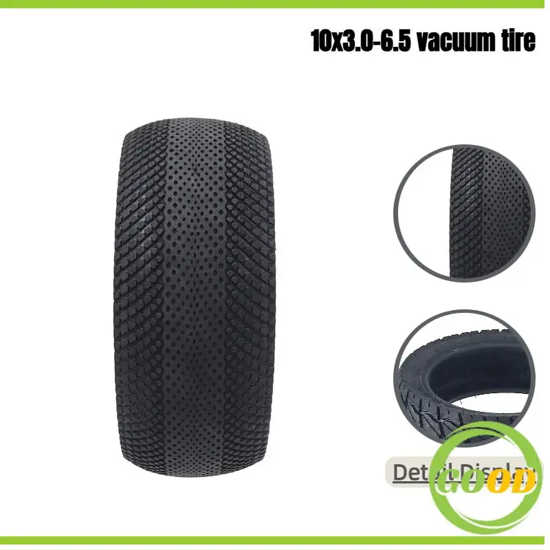 

Thickened wear-resistant vacuum tire 10x3.0-6.5 off-road pattern electric scooter 10 inch explosion-proof tire accessories