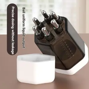 Nachwachsen und Stilhaarlösung, Kopfhaut Applikator, Führerkamm, Sechseckkopf, Ölrollenball, Kammmassage, Entspannungswerkzeuge 10 Hauptverkäufe Pino Oregon - №4