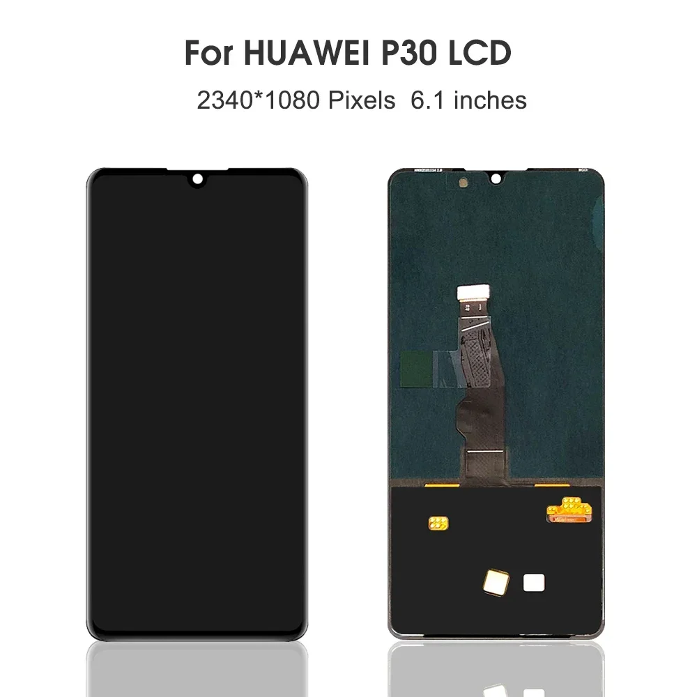 For HUAWEI P30 6.1''For  ELE-L29 ELE-L09 AL00 TL00 ELE-L04 LCD Display Touch Screen Digitizer Assembly Replacement