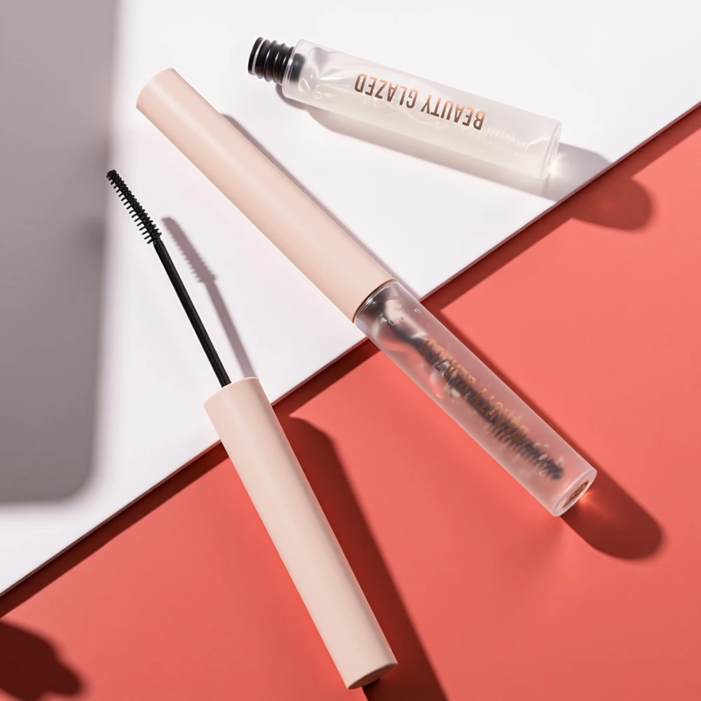 Gel afiado de sobrancelha tridimensional vitrificado Beauty, à prova d'água, à prova de manchas, retenção de longa duração para um visual natural,