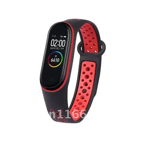 

Силиконовый ремешок Xiaomi Mi Band 3 4, дышащие ремни, сменный браслет для умных часов Miband 4/3, ремешок на запястье для Xiaomi