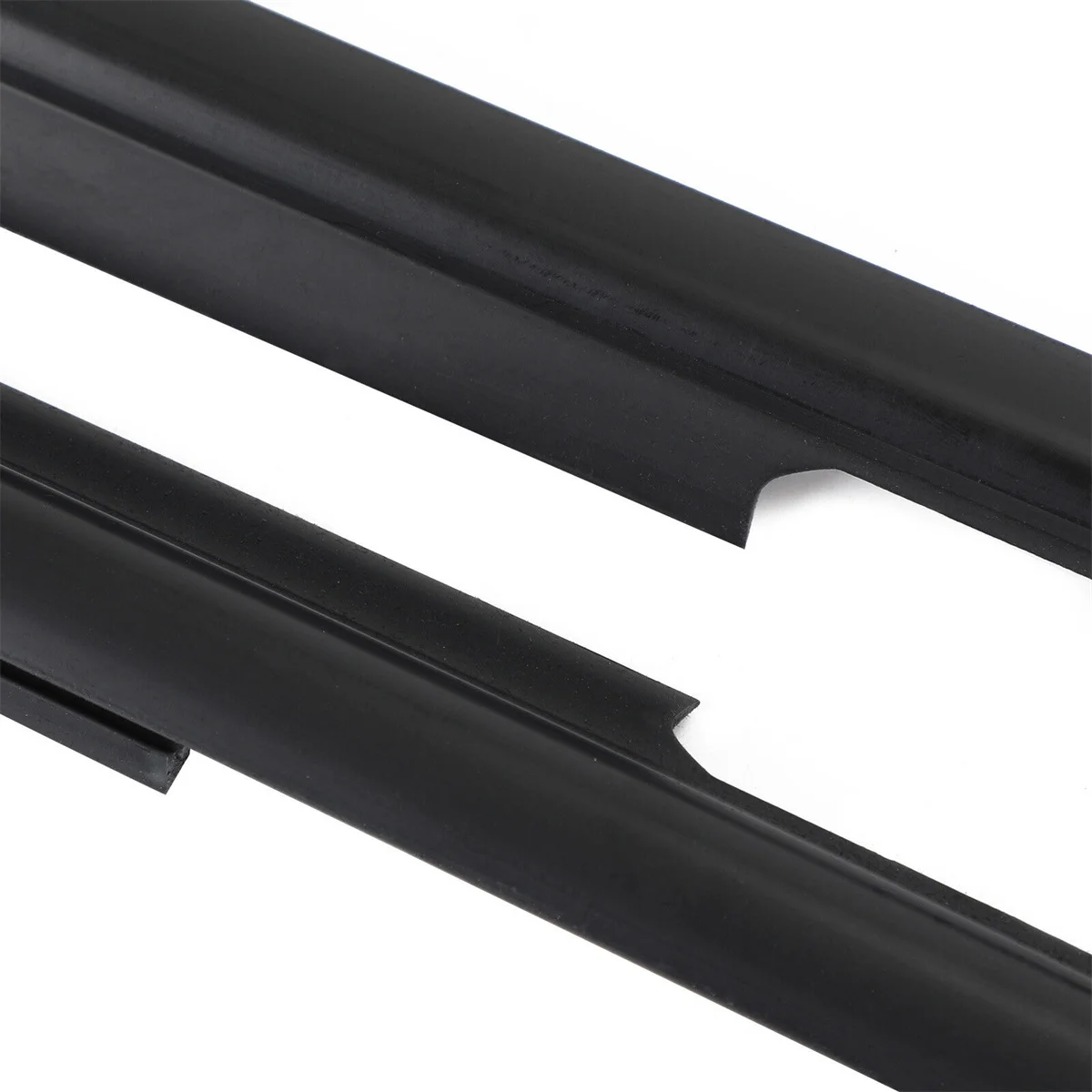 4PCS Car Outer Door Windows Rubber Weatherstrip For Mitsubishi Outlander 07-12 Waterproof Pressure Sealing Strip Car Accessories